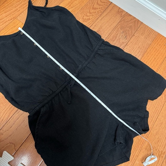 Old Navy Linen Romper Black Size Small - Picture 8 of 8